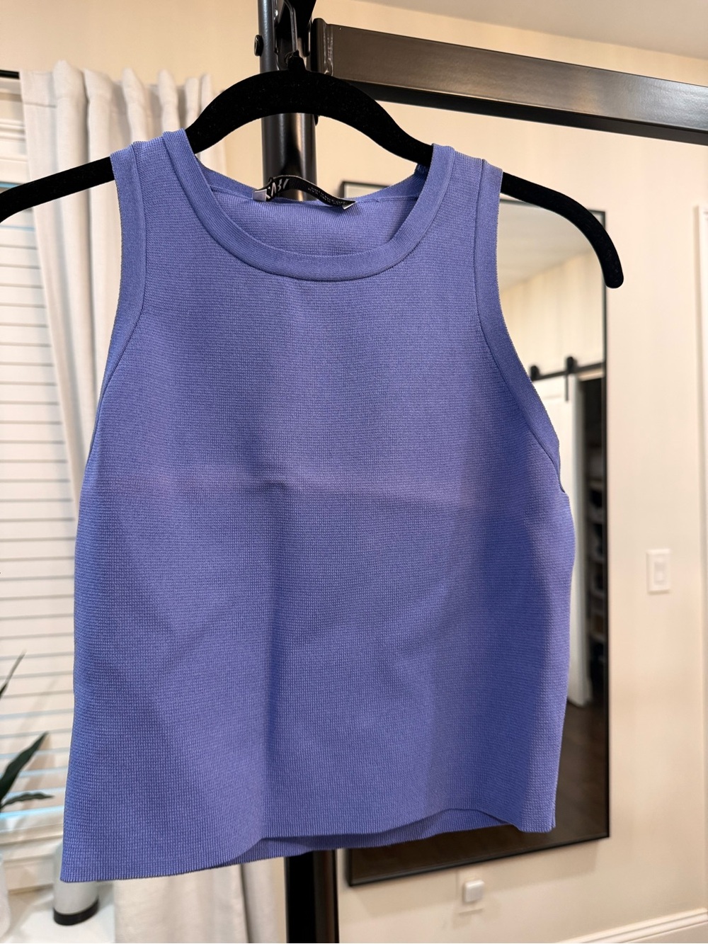 ZARA| Sleeveless Knit Tank Top - Lavender